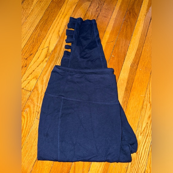 Lane Bryant Pants - Lane Bryant Navy Latice Cutout Ankle Leggings Size 22/24